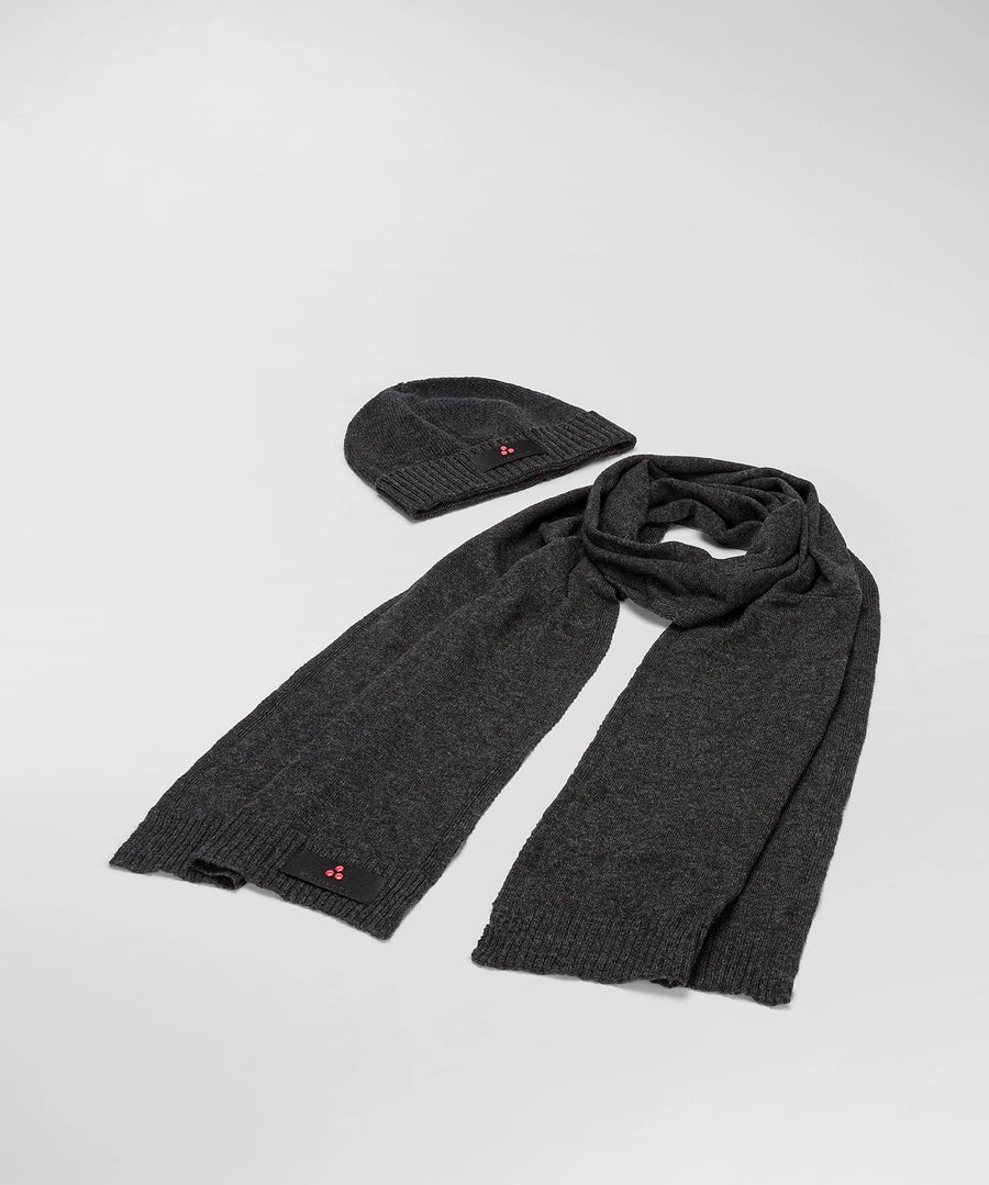 Kit Sciarpa e Cappello in Misto Cashmere