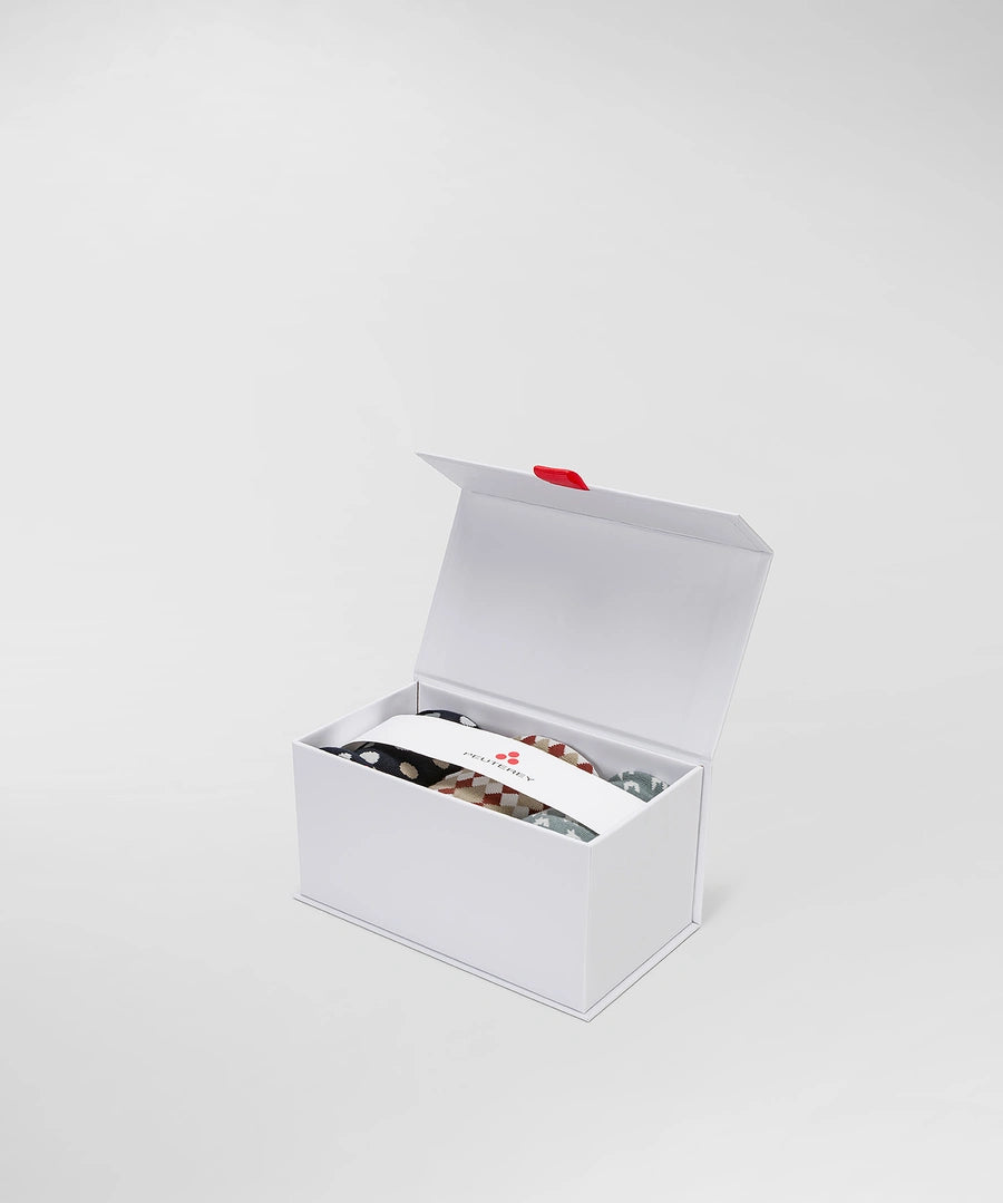 Peuterey Set con Tre Paia di Calze Fantasia