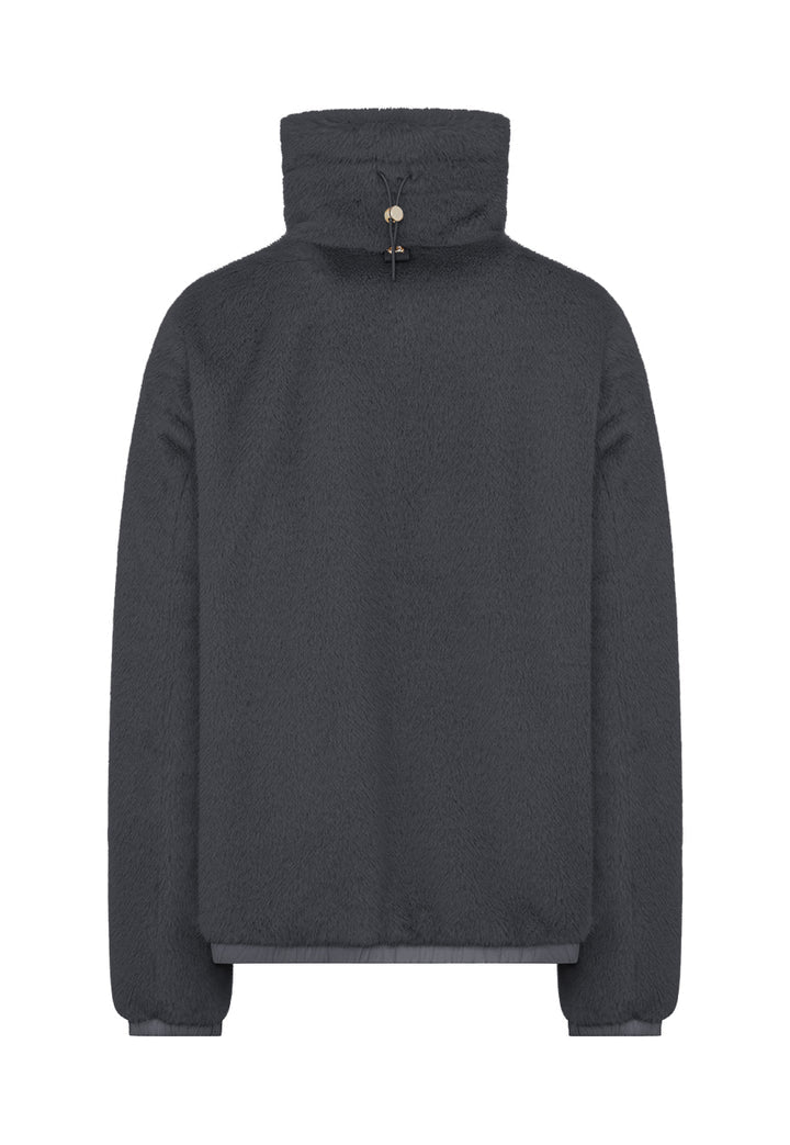 Duno Giacca Corta in Morbida Pelliccia Sintetica Donna