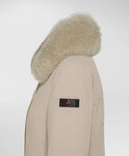 Peuterey Piumino Lungo Slim con Pelliccia Donna