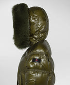 Peuterey Piumino Lucido in Nylon Ripstop Donna