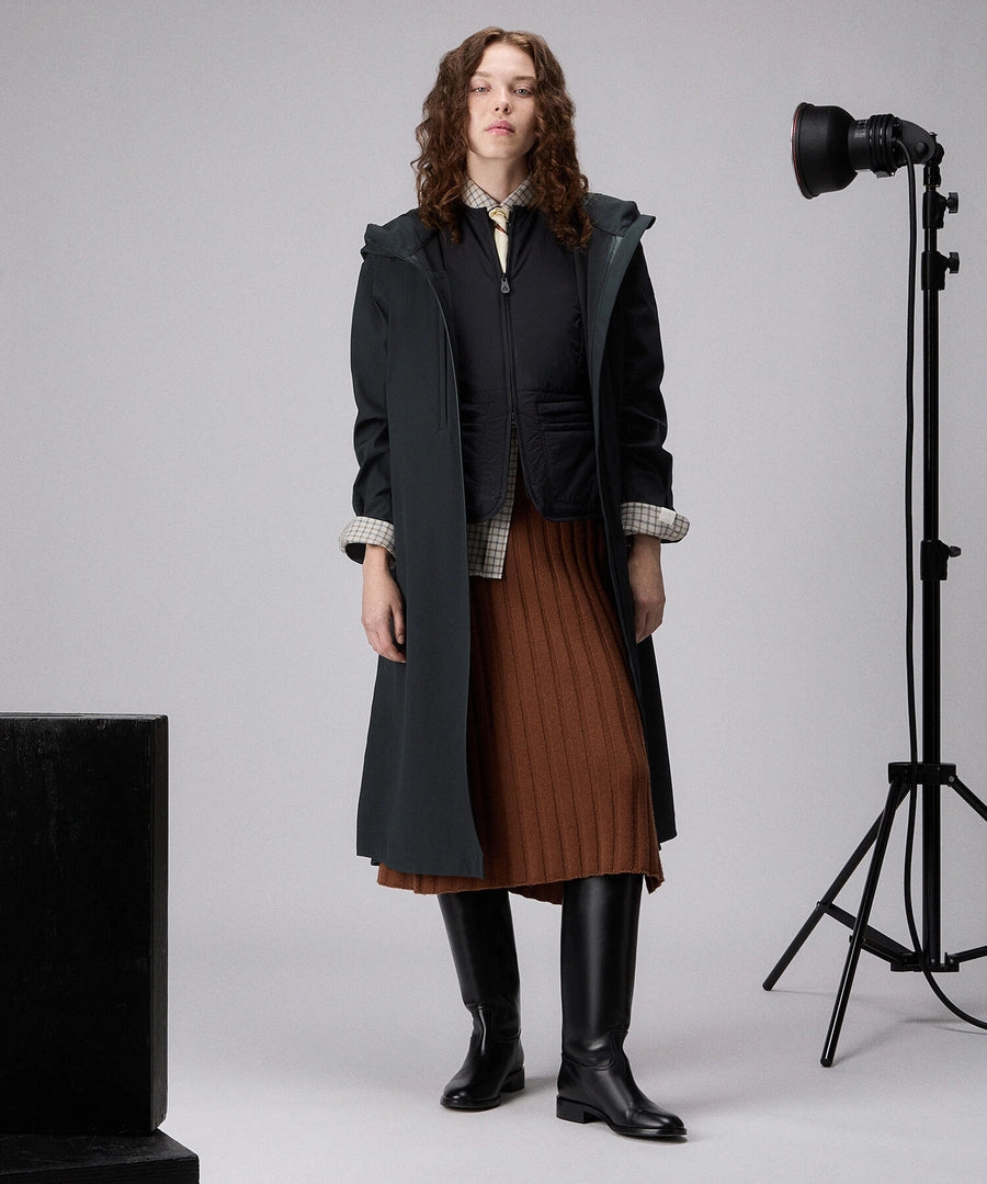 Peuterey Raincoat Lungo con Interno Staccabile Donna