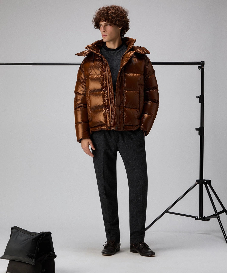 Peuterey Piumino Cangiante con Cappuccio Uomo