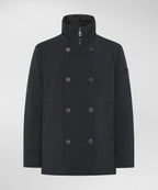 Peuterey Peacoat Doppio Petto in Tessuto Riciclato Uomo