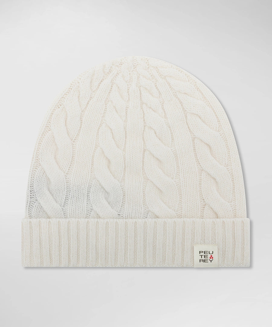 Peuterey Cappello con Lavorazione a Trecce