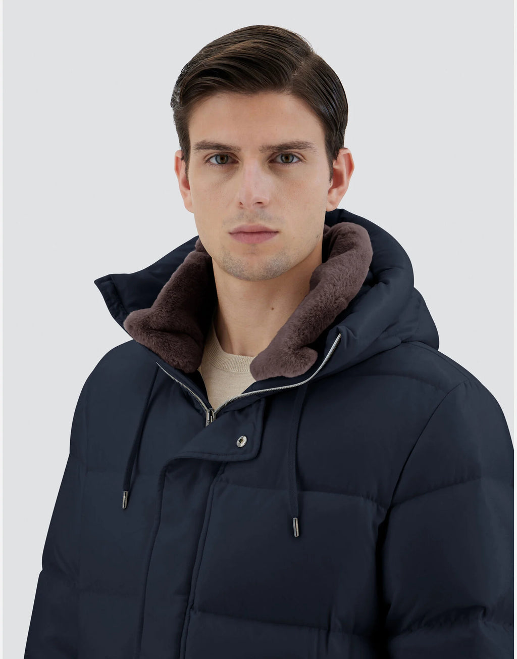 Herno Giacca Piumino Lunga Opaca Uomo