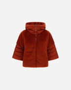 Herno Cappa in Raso con Zip e Cappuccio Donna