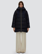 Herno Piumino in Raso Cappuccio Donna