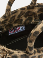 MC2 Saint Barth Borsa Mini Leoparda in Misto Lana Donna