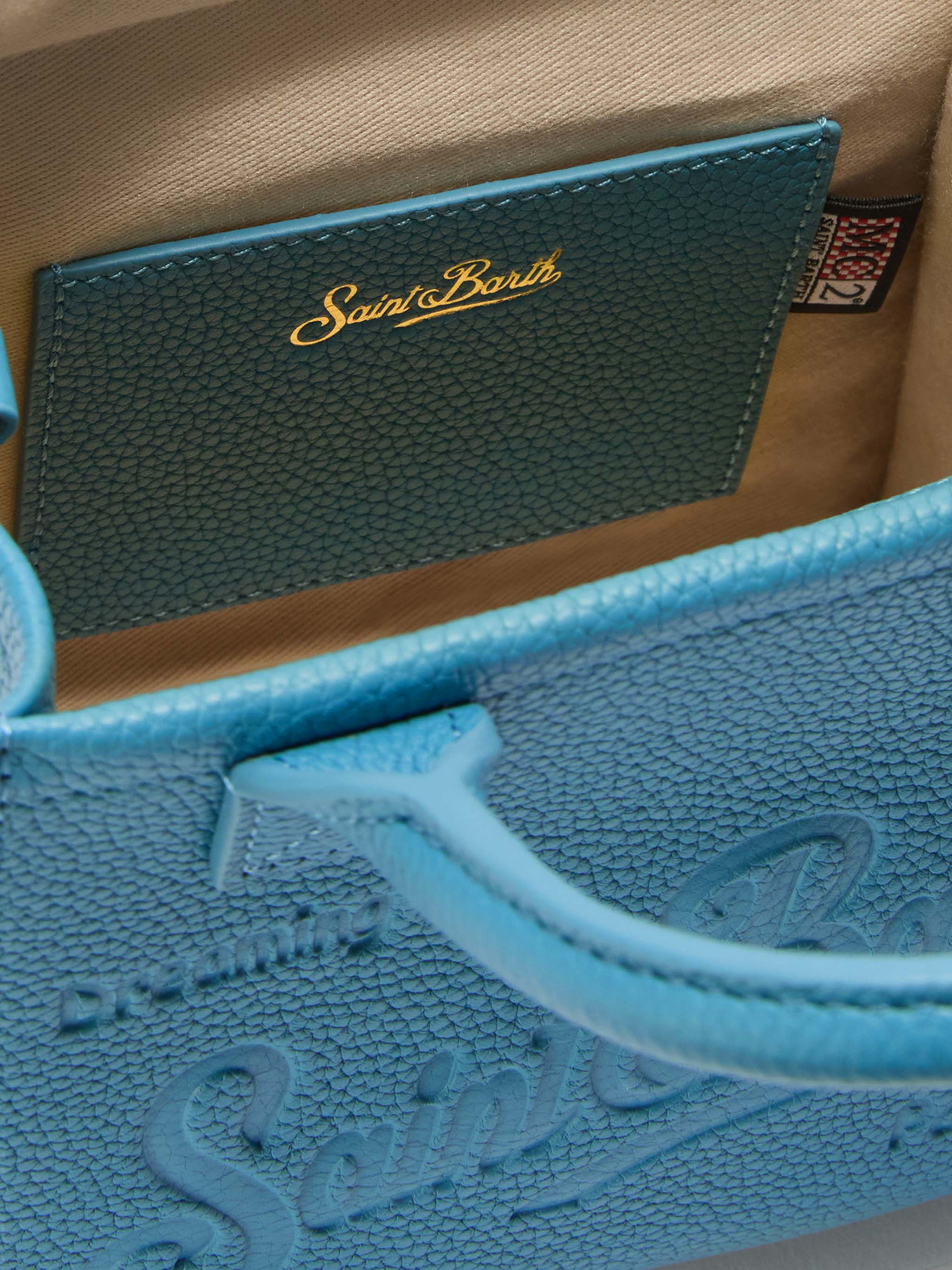 MC2 Saint Barth Borsa Mini in Pelle Martellata Donna