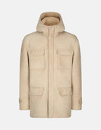 Dondup Giaccone regular in shearling Uomo