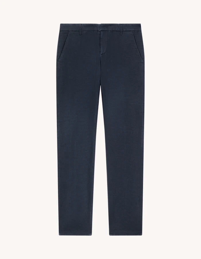 Dondup Pantaloni Gaubert slim in gabardina mano calda Uomo