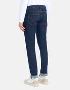 Dondup Jeans George Skinny in Denim Stretch Uomo