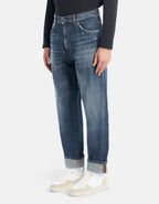 Dondup Jeans Paco loose in denim fisso riciclato Uomo