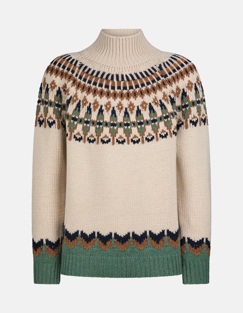 Dondup Dolcevita Regular in Lana Jacquard Uomo