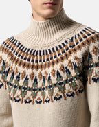 Dondup Dolcevita Regular in Lana Jacquard Uomo