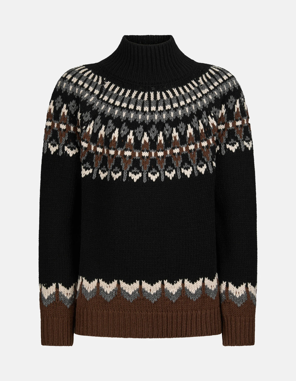 Dondup Dolcevita Regular in Lana Jacquard Uomo