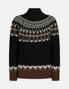 Dondup Dolcevita Regular in Lana Jacquard Uomo