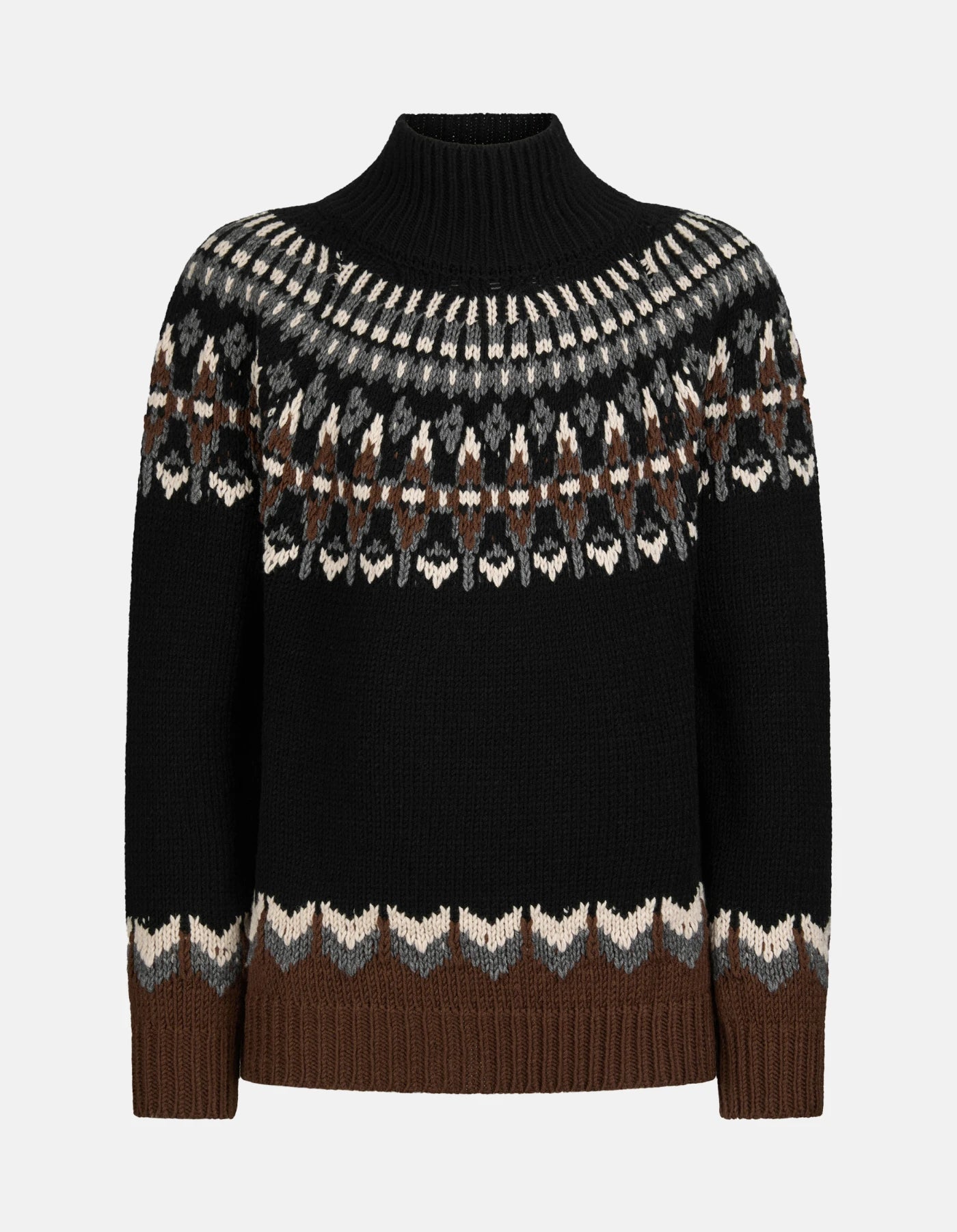 Dondup Dolcevita Regular in Lana Jacquard Uomo