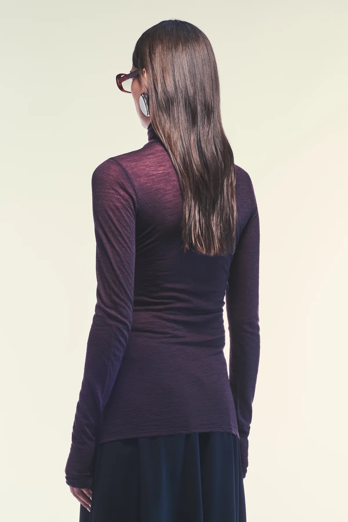 Liviana Conti Maglia Ginevra Aderente Collo Alto Donna