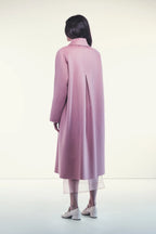 Liviana Conti Cappotto Lungo Kurt in Panno Double di Lana Donna