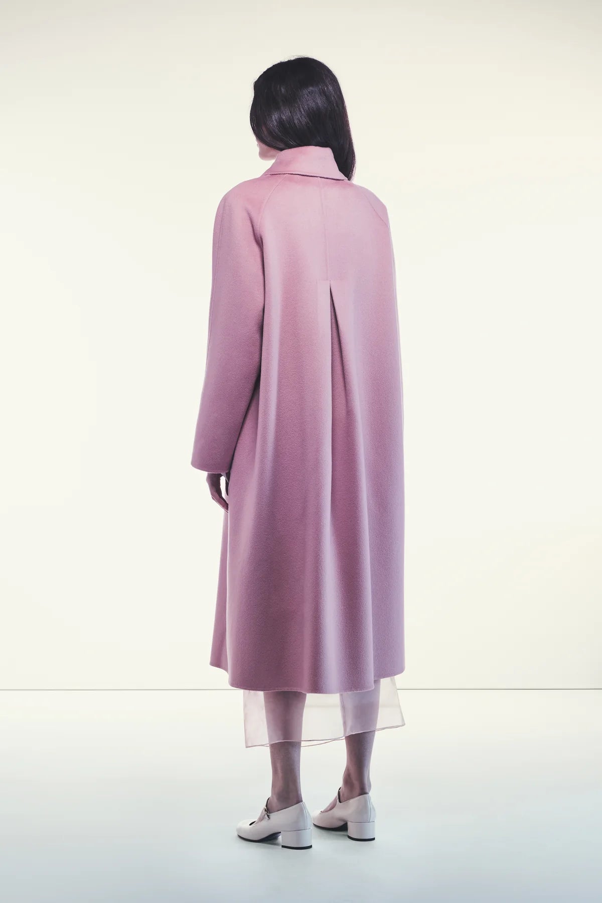 Liviana Conti Cappotto Lungo Kurt in Panno Double di Lana Donna