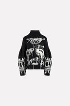 Circus Hotel Dolcevita con Disegno Jacquard Donna