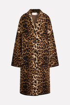 Circus Hotel Cappotto Lungo Jacquard Animalier Donna