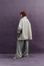 Circus Hotel Maxi Piumino Oversize Misto Teddy Donna