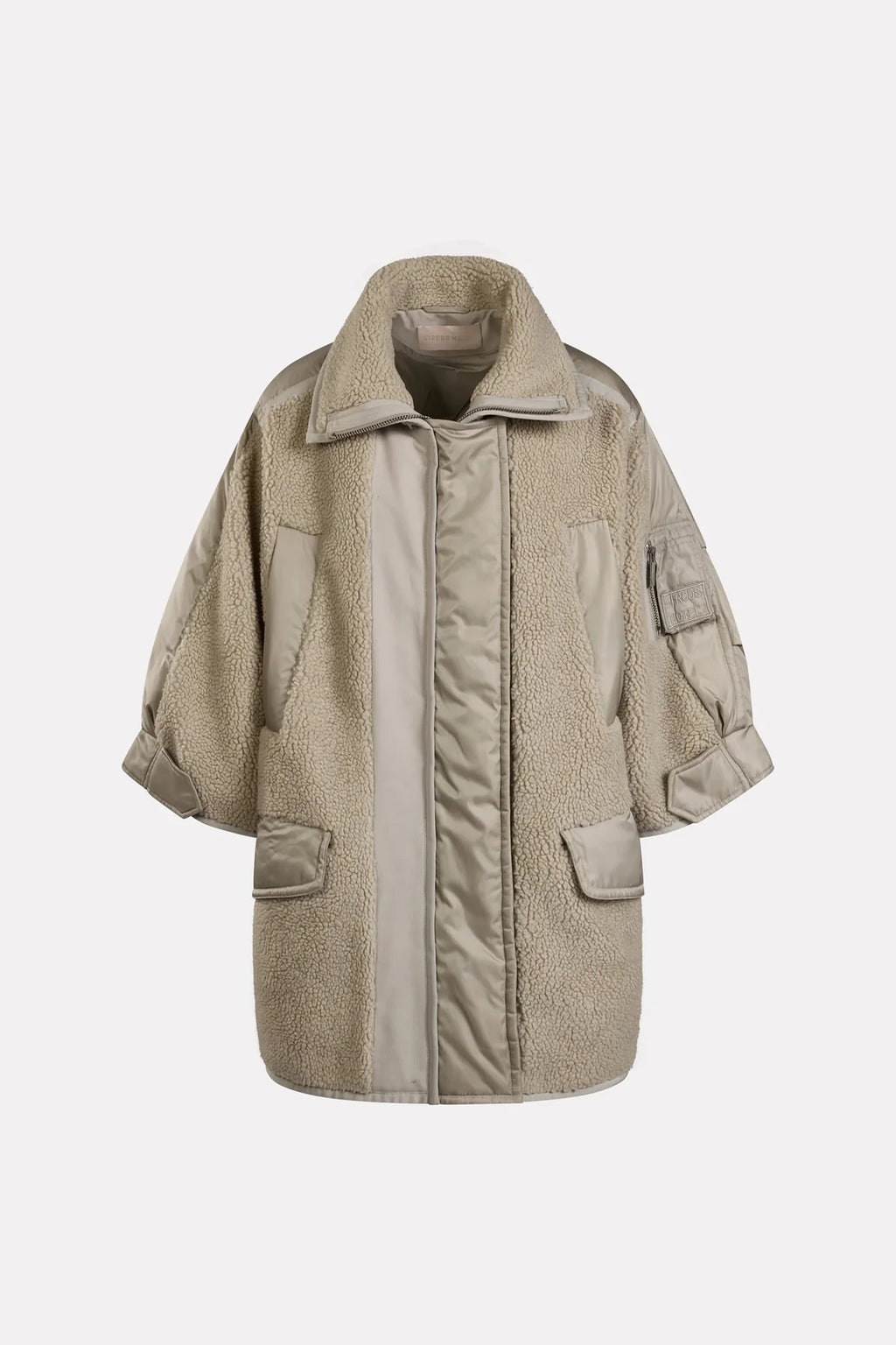 Circus Hotel Maxi Piumino Oversize Misto Teddy Donna