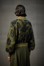 Liviana Conti Bomber Wallace in Mohair con paillettes Donna