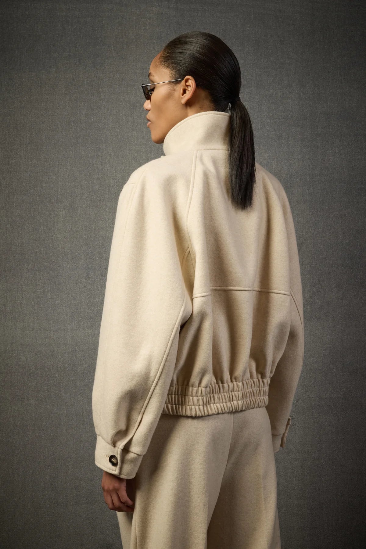 Liviana Conti Giacca Bomber in Cashmere Donna