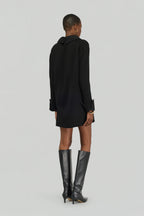 Semicouture Abito Corto in Misto Cashmere Donna