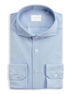 Xacus Camicia Active Tailor Fit Collo francese Tinta Unita Uomo