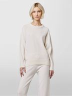 Alpha Studio Maglia Girocollo con Maniche Raglan Donna