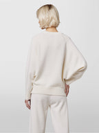 Alpha Studio Maglia Girocollo con Maniche Raglan Donna