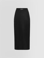 Alpha Studio Gonna Midi in Ecopelle Donna