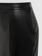 Alpha Studio Gonna Midi in Ecopelle Donna