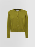 Alpha Studio Cardigan Crop Retro Donna