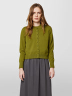 Alpha Studio Cardigan Crop Retro Donna