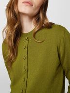 Alpha Studio Cardigan Crop Retro Donna