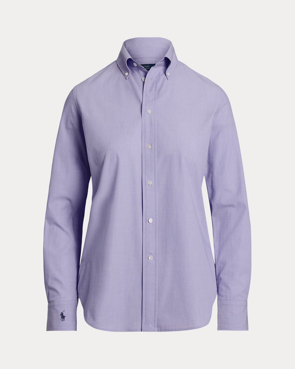 Ralph Lauren Camicia in cotone Stretch Slim-Fit Donna