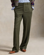 Ralph Lauren Pantaloni a gamba dritta in lana Donna