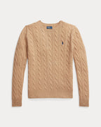 Ralph Lauren Girocollo in lana e cashmere a trecce Donna