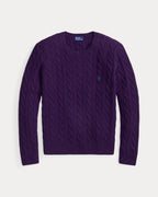 Ralph Lauren Girocollo in lana e cashmere a trecce Donna