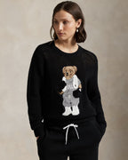 Ralph Lauren Maglia Polo Bear in cotone a girocollo Donna