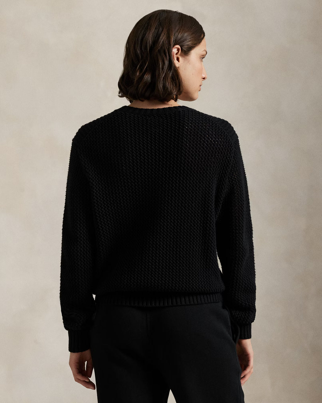 Ralph Lauren Maglia Polo Bear in cotone a girocollo Donna