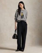 Ralph Lauren Felpa Girocollo Bear Donna